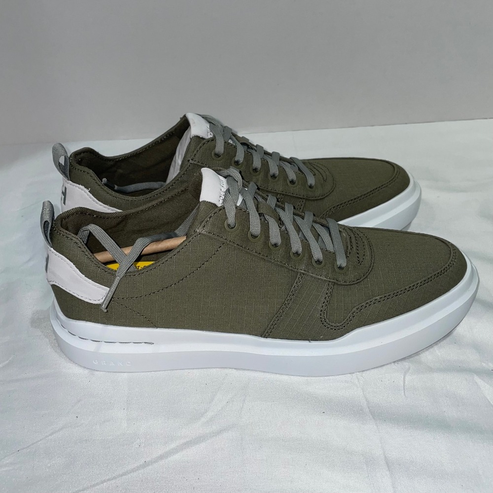 Cole Haan Grand Crosscourt Traveler Mens Sneakers Olive Green C35002 Size 7.5 M - Picture 4 of 10